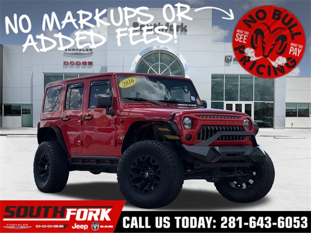 2016 Jeep Wrangler Unlimited Sahara